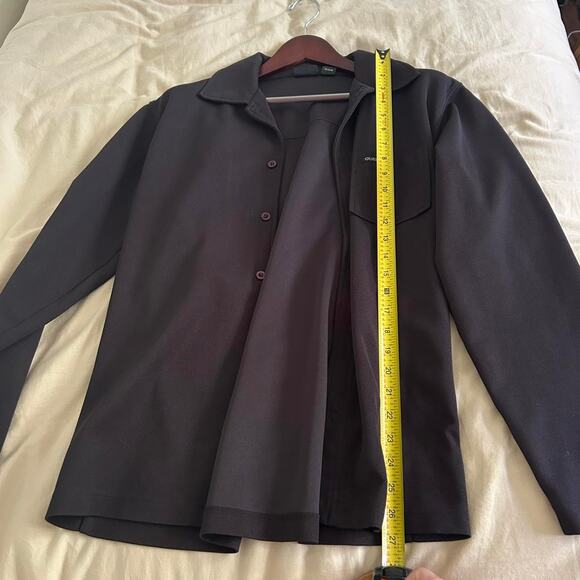 Black guess polyester button up - Picture 5 of 6